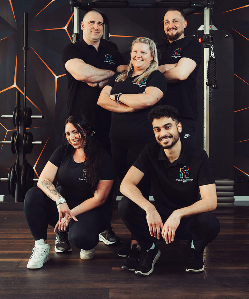 Unsere Physiotherapeuten im Innenbereich